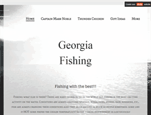 Tablet Screenshot of georgiafishing.net